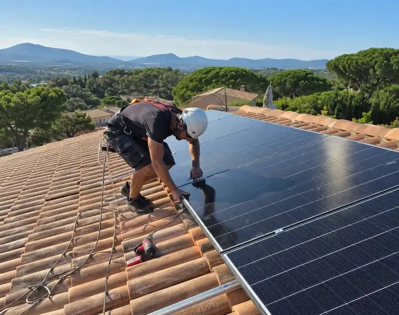 Installateur panneaux solaires Saint-Front-de-Pradoux — pose photovoltaïque sur toiture